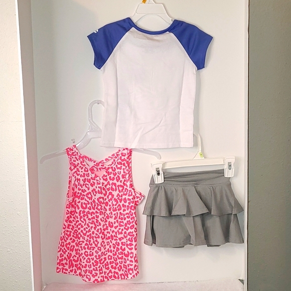 NWT Champion 3pc Activewear Set Girls Toddler Size Various White-Grey-Blue-Pink) - Picture 2 of 10